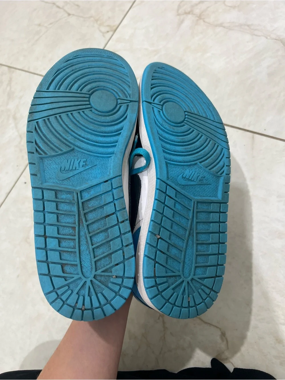 Air Jordan UNC 1 Retro Low OG Sneakers Size 12 US
